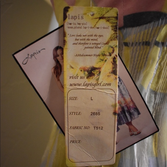 Lapis Woman Convertible Dress / Skirt ! - Picture 2 of 12